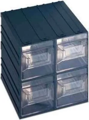Obrázek produktu pro Terry Store-Age 1000022, 4 zásuvka/zásuvek, Šedá, 1 kusů, 208 mm, 222 mm, 208 mm