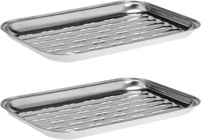 Produktbild von Grillblech, Grillpfanne, Edelstahl, ca. 35 x 25,5 cm