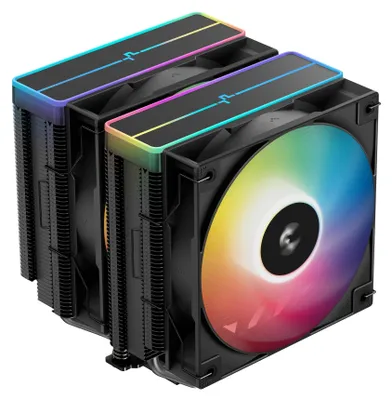 Zdjęcie produktu dla DeepCool AG620 BK ARGB V2, Chłodnica powietrza, 12 cm, Czarny