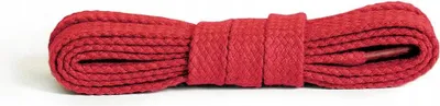 Produktbild von Langlebige flache Schnürsenkel 90 cm Kaps - Rot