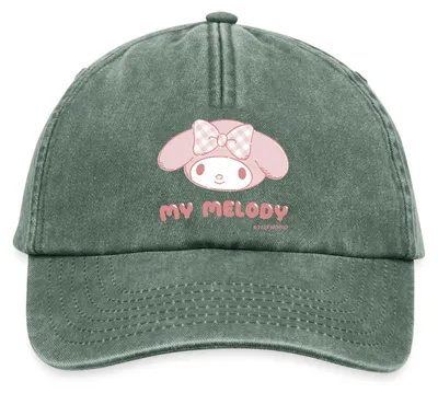 Produktbild von Spreadshirt My Melody Portrait Vintage Cap, One size, Vintage Flaschengrün