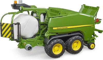 Produktbild von Bruder 02032 John Deere Rundballen- Presswickelkombination C441R