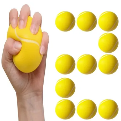 Produktbild von 12 Stück Weiche Schaumstoffbälle für Spiele und Aktivitäten