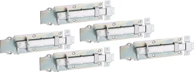 Produktbild von Alberts Schlossriegel 200x64x25x20x73mm Stahl roh galvanisch gelb verzinkt VE5