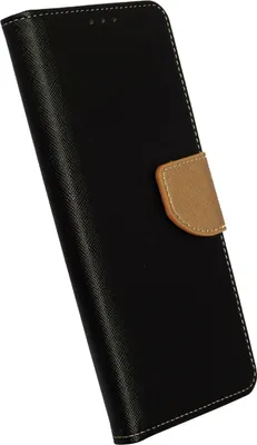 Produktbild von cofi1453® Buch Tasche "Fancy" kompatibel mit XIAOMI Mi 11 Handy Hülle Etui Brieftasche Schutzhülle mit Standfunktion, Kartenfach Schwarz-Gold