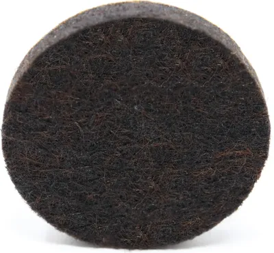 Produktbild von Adsamm® | 100 x Filzgleiter | Ø 36 mm | Braun | rund | 5.5 mm starke selbstklebende Möbelgleiter in  von Adsamm®