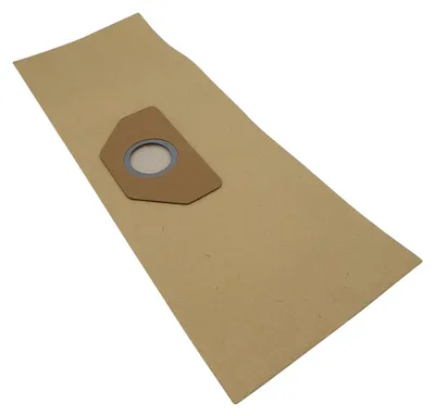 A single vacuum cleaner bag is shown on a white background.