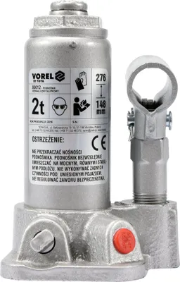 Produktbild von Hydraulischer Rohrwagenheber 2T - W-80012
