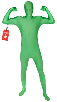Produktbild von Morphsuits Grüner Ganzkörperanzug, Perfekt für Kostüme und Verkleidungen, XXL