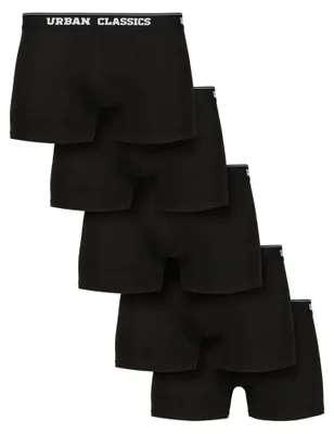 Produktbild von Urban Classics - Boxershorts für Herren(5er-Pack) TN1632 (L) (Schwarz)