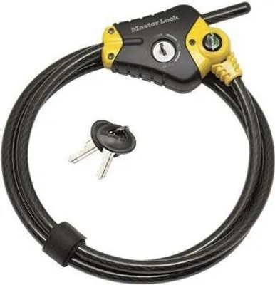 Produktbild von Master Lock verstellbares Python Verschlusskabel 10mm 8433EURD