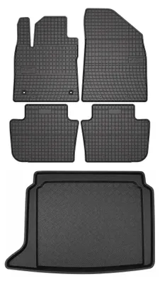Obrázok produktu pre Gumové autokoberce SolidPRO + vaňa kufra pre: MG 4 2022- jedna podlaha 5 ks