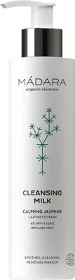 Produktbild von MÁDARA Cosmetics Cleansing milk, Reinigungsmilch, Frauen, Universal, Reinigend, Beruhigend, Pumpenflasche, Aloe Barbadensis (Aloe) Leaf Juice Helianthus Annuus (Sunflower) Seed Oil Sucrose...