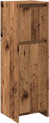Obrázok produktu pre vidaXL Kúpeľňová skrinka starý drevený vzhľad 30x30x95 cm materiál na báze dreva