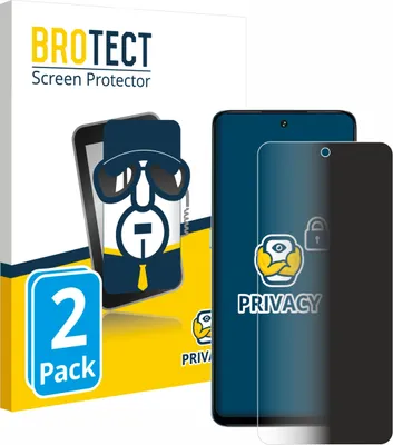 Produktbild von 2x BROTECT Sichtschutzfolie für Umidigi Note 100 5G Anti-Spy Privacy Sichtschutz Blickschutz Folie Blaulicht-Schutz