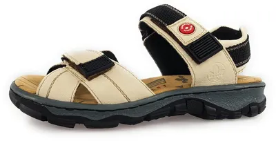 Immagine prodotto di Sandali da donna Rieker modello Kaduna, color beige, ideali per il tempo libero