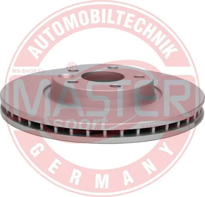 Produktbild von MS 24012801541PR-PCS-MS Bremsscheibe (1x Stück) Vorderachse für LAND ROVER FREELANDER 2 (L359)