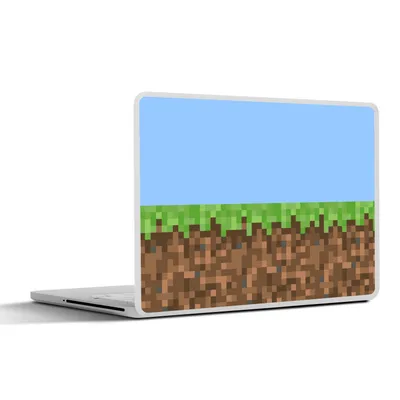 Produktbild von MuchoWow® Laptop Aufkleber Sticker Cover Pixel - Spiele 31x22.5 cm - Laptop-Deko