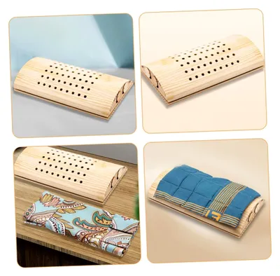 Produktbild von Moxibustion Lendenkissen aus Holz für Nacken und Schulter
