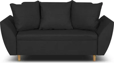 Produktbild von 2-Sitzer-Sofa mit Schlaffunktion ALI - Dunkelgrau