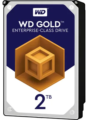 Produktbild von WD Gold Enterprise Class 2 TB, Festplatte, (SATA 6 Gb/s, 3,5", WD