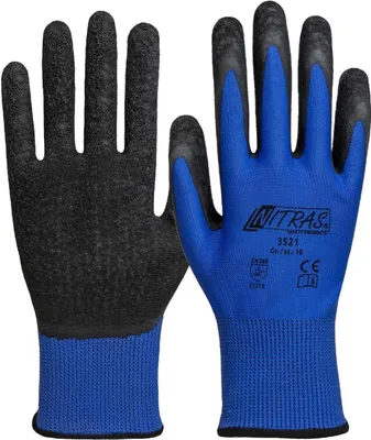 Produktbild von Arbeitshandschuhe | 12 Paar Nitras Nylonhandschuhe | Gr. 12
