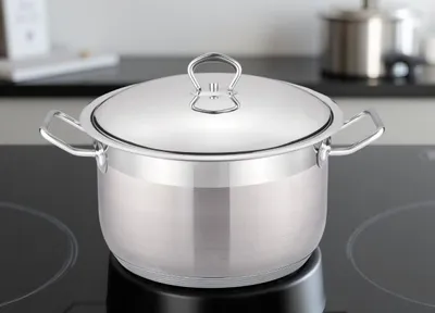 Produktbild von XXL Kochtopf Topf Ø36 Edelstahl mit Deckel 19,3L Induktion Cheffinger CF-SS36-SH