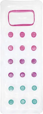 Produktbild von BESTWAY Badematr.Fashion Lounge (Transparent, 188 x 71 cm)