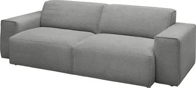 Produktbild von KAWOLA Sofa RANI 3-Sitzer Feincord grau