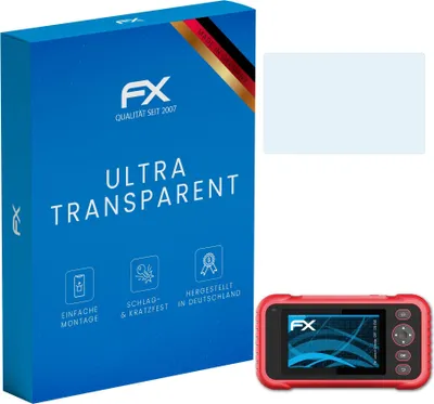 Produktbild von atFoliX FX-Clear 2x Schutzfolie kompatibel mit Launch Creader CRP 129 EVO Displayschutzfolie