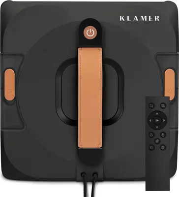 Produktbild von KLAMER Fensterputzroboter, Kompakter Fensterroboter mit automatischer Kanten-Erkennung, Dual Sprühsystem, Intelligenter Pfadplanung & Absturzsicherung