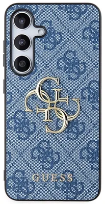 Obrázek produktu pro Guess GUHCS24M4GMGBL Samsung Galaxy S24+ Plus hardcase 4G Big Metal Logo blue