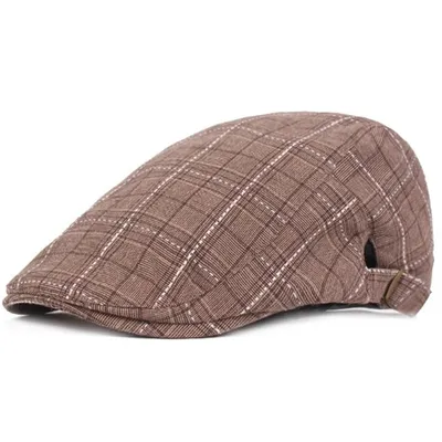 Obrázek produktu pro Pánský baret VE-16100 - Hnědá pro zimní styl KP16100