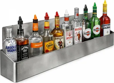 Produktbild von Flaschenregal-Speed Rack für 10 Flaschen - L 107 X H 16 X T 10 cm