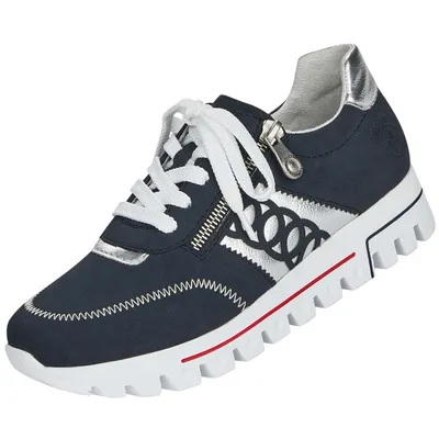 Produktbild von Rieker FSK Damen Halbschuhe Damen Schnürschuhe in Blau, Größe 41