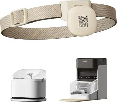 Productafbeelding van Petlibro RFID-halsbandtag, automatische huisdieridentificatie, compatibel met de PET-voeder PLAF301, Dockstream kattenfontein PLWF305