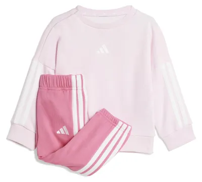 Obrázek produktu pro Dětská sportovní souprava adidas Essentials Jogger, unisex, barva: světle růžová/bílá/bílá, velikost: 3-4 roky