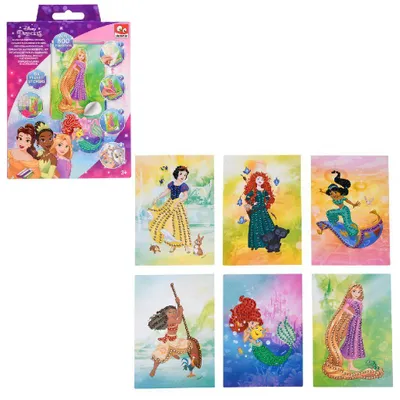 Zdjęcie produktu dla Disney Princess Diamond Stickers Making