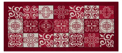 Küchenläufer Majolica 55x80 cm, antirutsch, waschbar