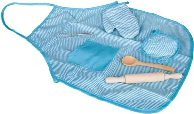 Produktbild von Besttoy - Kinder-Backset blau - 6-teilig