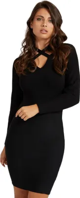 Produktbild von Guess Janet Damen Kleid kleines Schwarzes XS