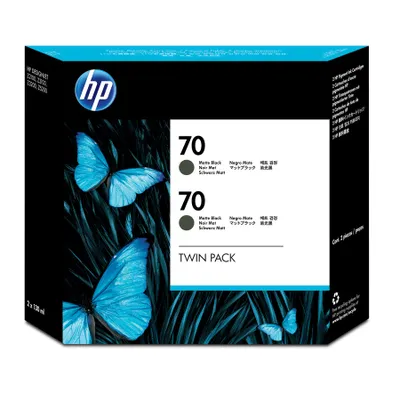 Produktbild von HP C 9448 A Tintenpatrone matt schwarz Vivera       No. 70