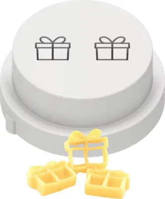 Produktbild von Matrize POM Geschenk (Weihnachten) für Philips Pastamaker Avance / 7000er