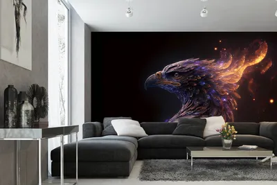 Obrázek produktu pro Vliesová fototapeta Burning Eagle 375 x 250 cm
