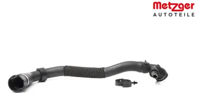 Image de Tuyau de radiateur gauche en bas METZGER pour AUDI TT (8J3)