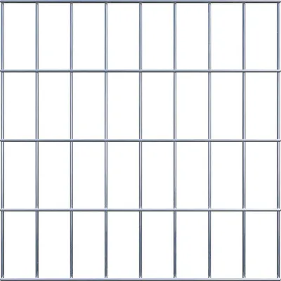 Immagine prodotto di Traliccio decorativo (incl. materiale di montaggio) Dimensioni della rete 5 x 10 cm - Lunghezza: 40 cm - Altezza: 40 cm