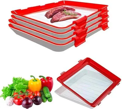 Produktbild von Wiederverwendbare Vakuumboxen für Kühlschrank und Einmachglas