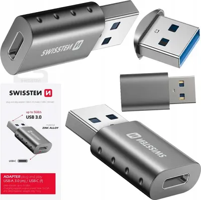 Immagine prodotto di Adattatore usb-a (m)/usb-c (f)