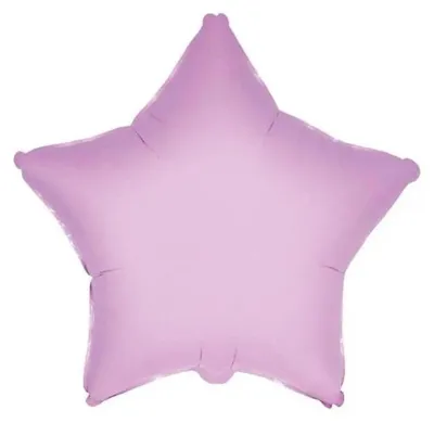 Obrázek produktu pro Fóliový balónek 46 cm, jemně růžová hvězda – Godan