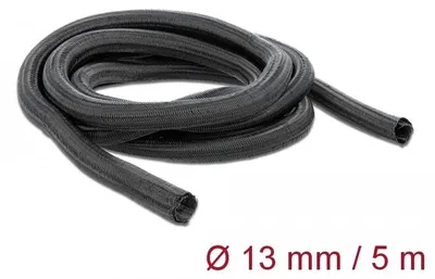 Obrázok produktu pre DELOCK Geflechtschlauch selbstschließend 5 m x 13 mm schwarz